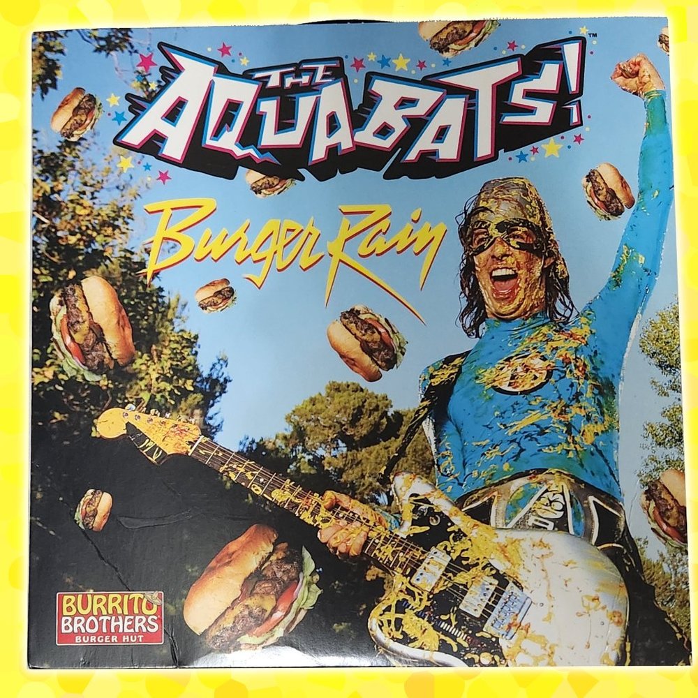 The Aquabats! Burger Rain / Beat Fishin'  7" Vinyl